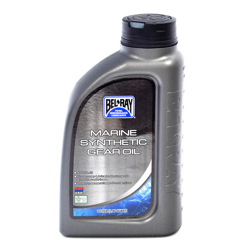 Botella 1 L Aceite Bel-Ray Caja de cambio Marine Synthetic Gear Oil