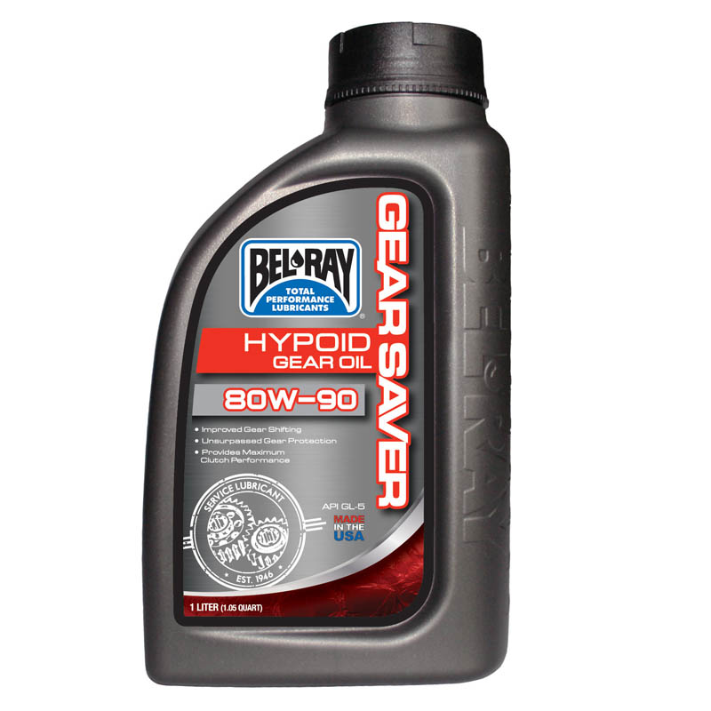 Botella 1 L Aceite Bel-Ray Caja de cambio Gear Saver Hypoid 80W-90